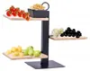 Excellent Houseware - 3-stockige Etagere - Bambus - 27 cm - Produktbild-Vorschau 5