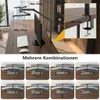 Monitor Lampe Schwarz LED Schreibtischlampe mit Klemme und Produktbild-Vorschau 6