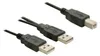 Delock - USB-Kabel - USB Typ B (M) zu USB (M) - USB 2.0 - 1 Produktbild-Vorschau 2