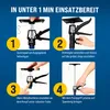 DEUBA® Türspanner im 3er Set stufenlos höhenverstellbar Produktbild-Vorschau 6