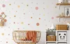 Muralo sticker mural décoration murale multicolore pois Voir les images du produit 7