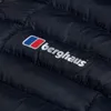Dunkelblaue Steppweste "Vaskye Vest" von Berghaus mit gesticktem Logo. Produktbild-Vorschau