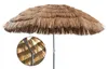 Hawaii Sonnenschirm Strandschirm Gartenschirm rund Ø1,6m Braun Produktbild-Vorschau