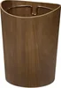 Relaxdays Papierkorb, 9 l Volumen, in Holzoptik, H x D: 30 Produktbild-Vorschau 1