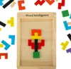 Drevené puzzle tetris bloky 40el. Náhľad obrázku produktu 16