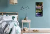 Dekor Leinwand Uhr Wandbilder 30x60 Malerei Bäume Blumen Produktbild-Vorschau 4