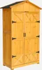 sweeek - Gartenhaus 105 cm aus Tannenholz, 6 Stauräume - Produktbild-Vorschau 1