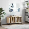 vidaXL Skrinka na taniere Sonoma dub 100x38x48 cm odvodený Náhľad obrázku produktu 2