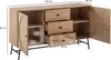 Sideboard in Eiche Nachbildung 140 cm Kommode mit 2 Türen & Produktbild-Vorschau 3