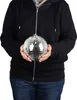 com-four® Discokugel - Spiegelkugel zum Aufhängen - Disco Produktbild-Vorschau 5