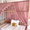 Hausbett Himmel Betthimmel altrosa für Kinderbett Produktbild-Vorschau 2