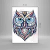 Bilder auf glas - Einteilig - Owl aztekische Tierwelt Produktbild-Vorschau 3