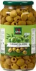 Adria olivy zelené ve slaném nálevu bez pecky ve sklenici Náhled obrázku produktu 1