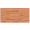 A rectangular wooden tabletop made of beech wood. Podgląd zdjęcia produktu