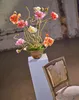 Kunstblume von Silk-ka – Seidenblumen-Mohnzweig, rot, 74 cm Produktbild-Vorschau 2