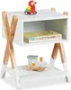 Comodino Relaxdays per bambini, ripiano aperto, L x P x A Anteprima dell’immagine prodotto 1