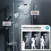 HOROW Sprchový systém s termostatem, 5 režimů proudu, velká Náhled obrázku produktu 4