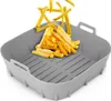 Vilde | Insert en silicone Pour Air Fryer - Gris - 22 cm - Voir les images du produit 1