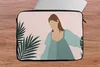 MuchoWow® Laptop Hülle 14 ZollSommer - Frauen - Pflanzen - Produktbild-Vorschau 5