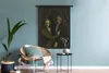 MuchoWow® Wandteppich Wandbehang Selbstporträt mit Blick Produktbild-Vorschau 5