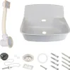 Kunststoff-Universal-Ausgussbecken "Basic" granitfarben Produktbild-Vorschau 6