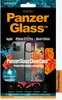 The image shows the retail packaging for a PanzerGlass ClearCase for an iPhone 12/12 Pro. Anteprima dell’immagine prodotto