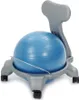 Weplay KE0312 Ballstuhl Sitzball, klein, grau/blau Produktbild-Vorschau 1