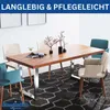 DanDiBo 2x Tischbeine Edelstahl 72 x 70 cm Tischgestell Produktbild-Vorschau 7