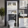 Toilettenschrank Vicco Bianco Weiß 69 x 171 cm, Model 54451 Produktbild-Vorschau 3