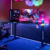 Eckschreibtisch Gaming Tisch L-Form RGB LED Computertisch Produktbild-Vorschau 2