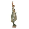 Clayre & Eef Figurine Lapin 11x8x33 cm Vert Polyrésine Voir les images du produit 5