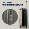 MuchoWow® Koffer Handgepäck Trolley Rollkoffer Kleine Produktbild-Vorschau 3