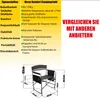 BigDean Campingstuhl 150kg mit Tisch – Klappstuhl mit Produktbild-Vorschau 4