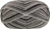 A ball of yarn with a striped pattern. Produktbild-Vorschau
