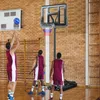 GOPLUS Basketballkorb Outdoor, Korbhöhe von 170 bis 305 cm Produktbild-Vorschau 2
