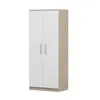 A product shot of a two-door wardrobe against a white background. Produktbild-Vorschau
