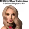 hair2heart Tape Extensions Echthaar glatt - 10 Tapes 2.5g Produktbild-Vorschau 2