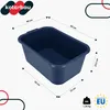 KOTARBAU® Seau à mortier rectangulaire 45 L bleu foncé Voir les images du produit 3
