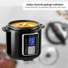 Saaf Multicocher & Schnellkochtopf (5,8L) – 15-in-1 Produktbild-Vorschau 5