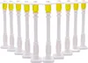 LEGO® City Straßenlaternen Weiß mit gelben Lampen - NEU! Produktbild-Vorschau 1