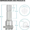 Wał WOM, tuleja WOM 165 mm z mocowaniem wielowypustowym Podgląd zdjęcia produktu 7