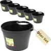 6er Set Fallrohr Blumentopf Fallrohr Blumentopf für Produktbild-Vorschau 1