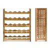 Relaxdays 10019278, 3 lahev/lahve, Bamboo, Dřevo, Stolní Náhled obrázku produktu 3