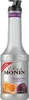 A bottle of Monin Passion Fruit puree mix. Voir les images du produit