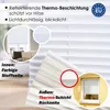 Premium Thermo Plissee lichtdurchlässig, Schneeweiß, 60x100 Produktbild-Vorschau 2