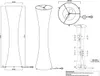 Kleine Wohnzimmer Stehlampe mit Stoff Lampenschirm Weiß, Produktbild-Vorschau 7