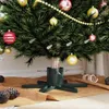 vidaXL Kerstboomstandaard, groen, 50 x 50 x 15,5 cm, staal Productafbeelding-voorbeeld 4