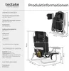 tectake® Aluminium Strandstuhl Coral klappbar, mit Produktbild-Vorschau 5