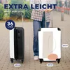 MuchoWow® Koffer Handgepäck Trolley Rollkoffer Kleine Produktbild-Vorschau 5