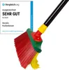Novaliv Krallenbesen mit Stiel 30cm, Spezialbesen gebogenen Produktbild-Vorschau 1